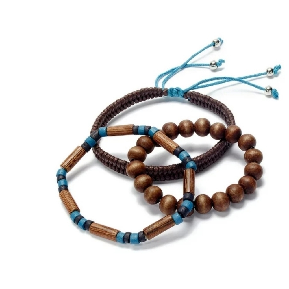 🍒NEW 3 STRAND BRACELET SET